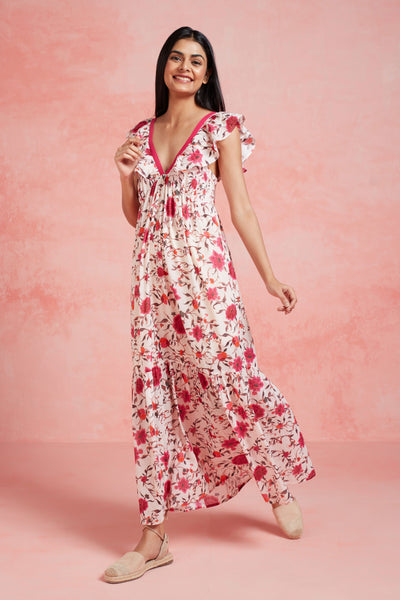 JASMIN DRESS JANE OFF WHITE