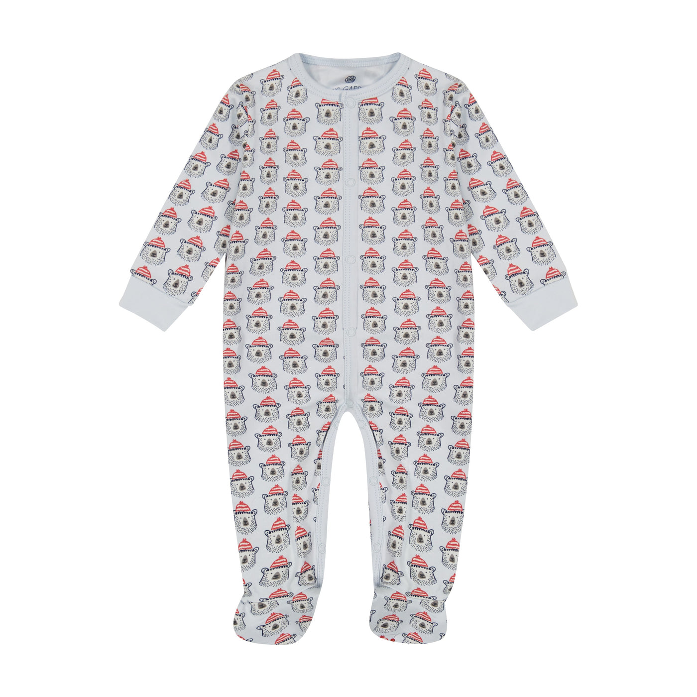 CASEY INFANT PAJAMA SUIT BIZZY BEAR FROST