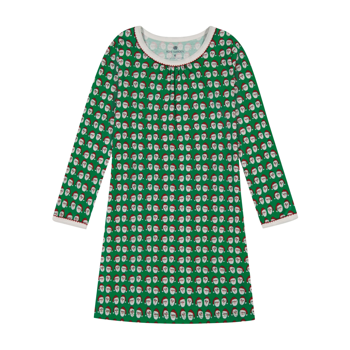 PENNY GIRL'S LOUNGE DRESS HO HO HO FOREST