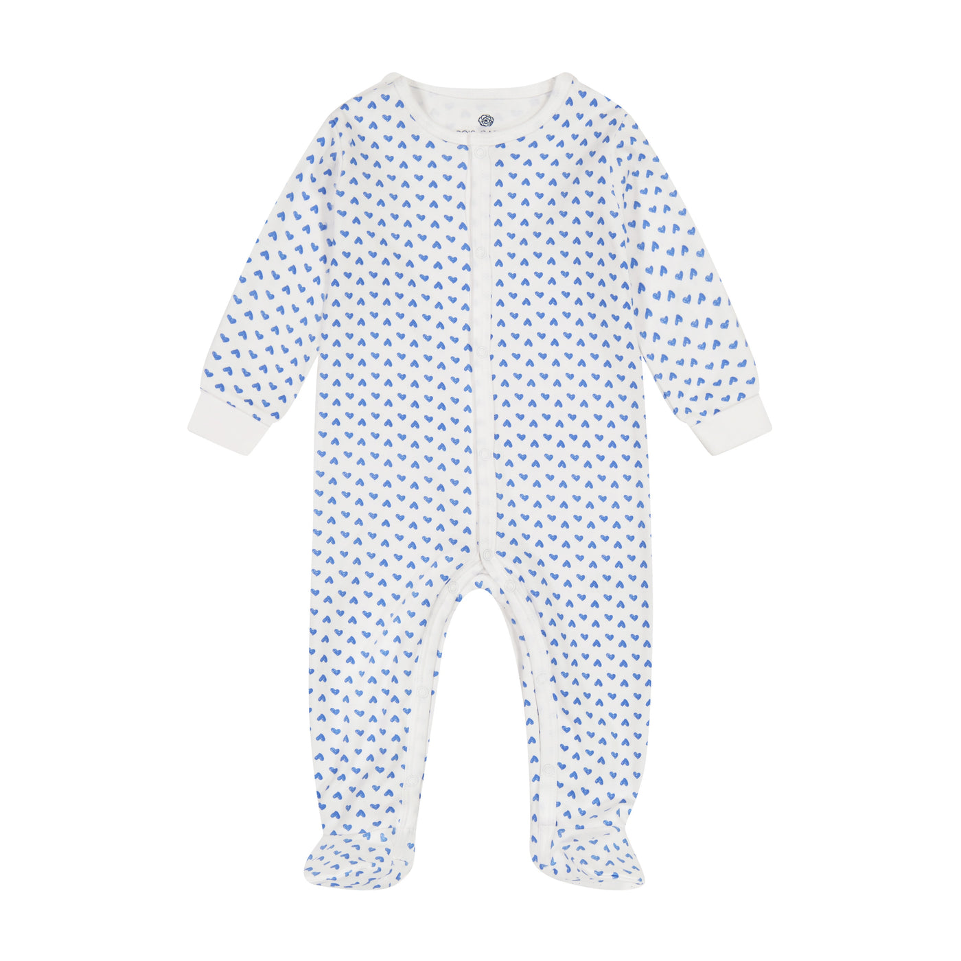 CASEY INFANT PAJAMA SUIT AMOUR BLUE