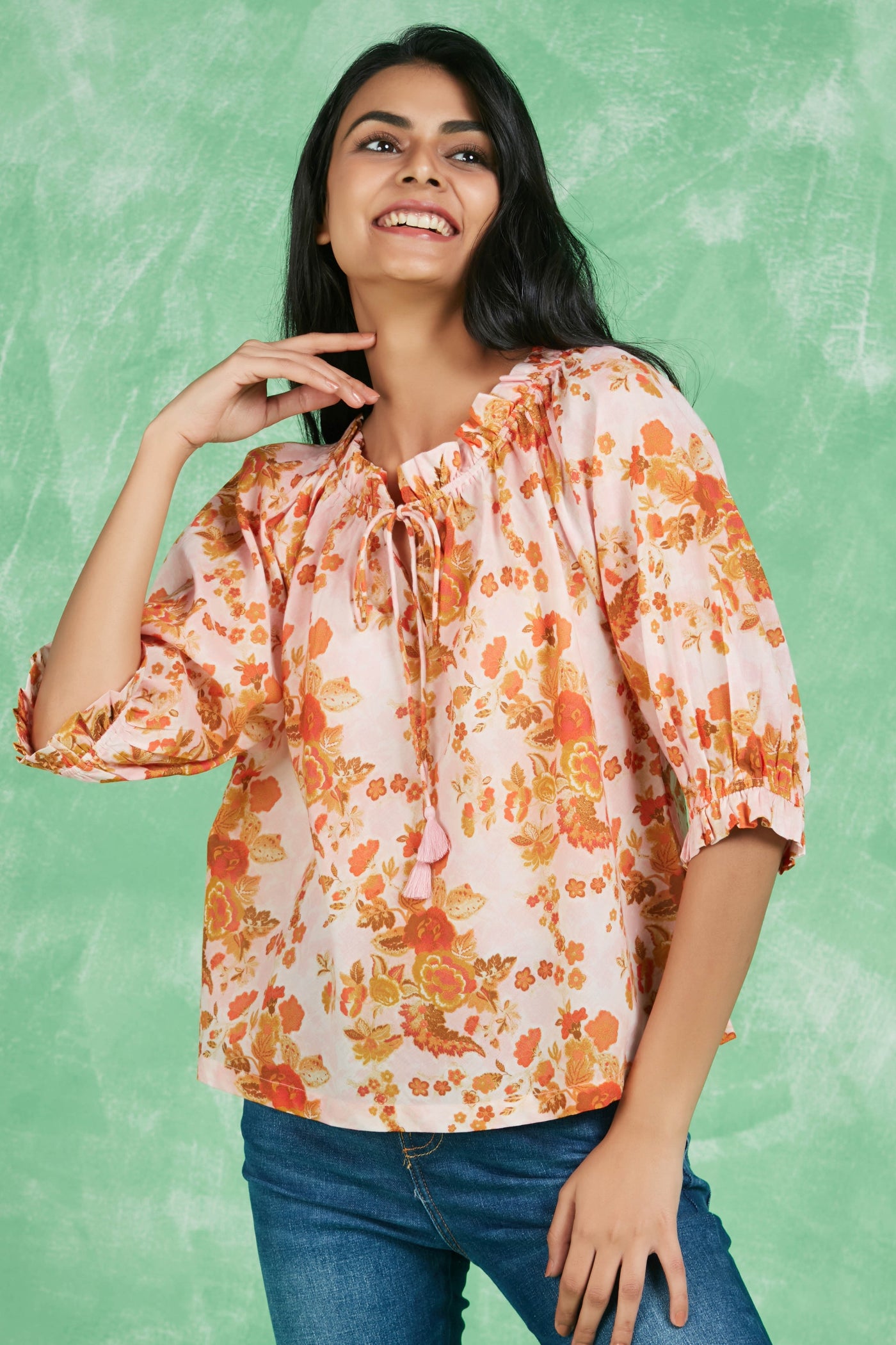 HAVANA SHIRT BINDI PINK