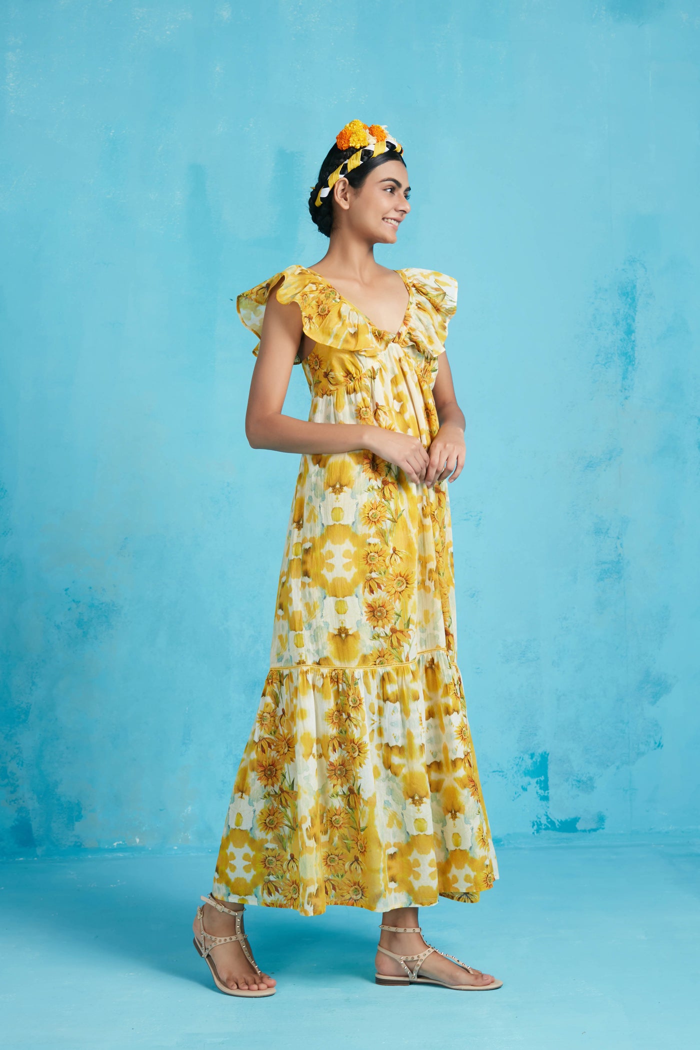 JASMIN MAXI DRESS CANCUN YELLOW