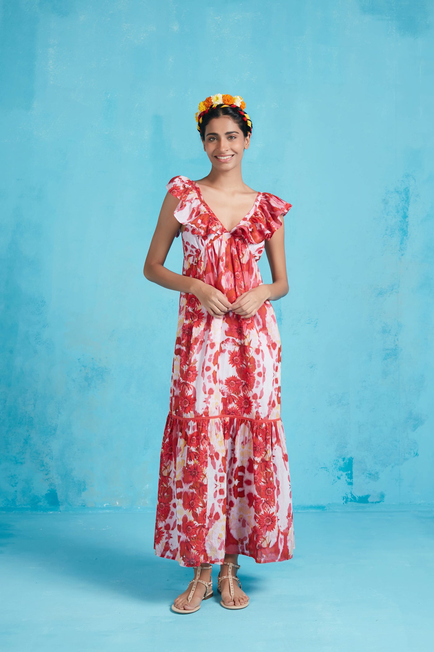 JASMIN MAXI DRESS CANCUN PINK