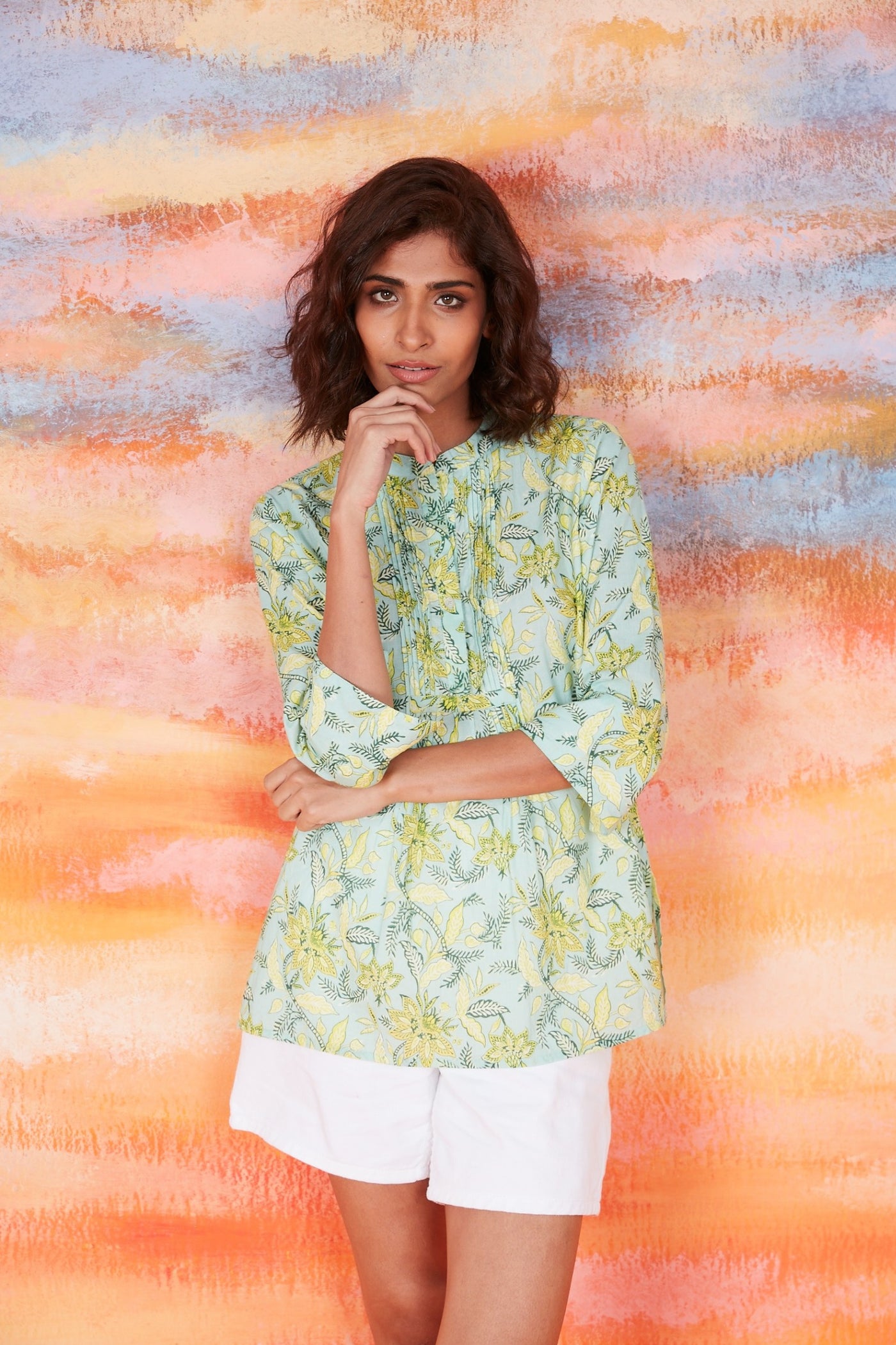 ARLES SHIRT TENANGO LIGHT GREEN