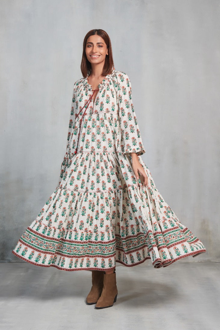 SONIA MAXI DRESS VISHNU RED