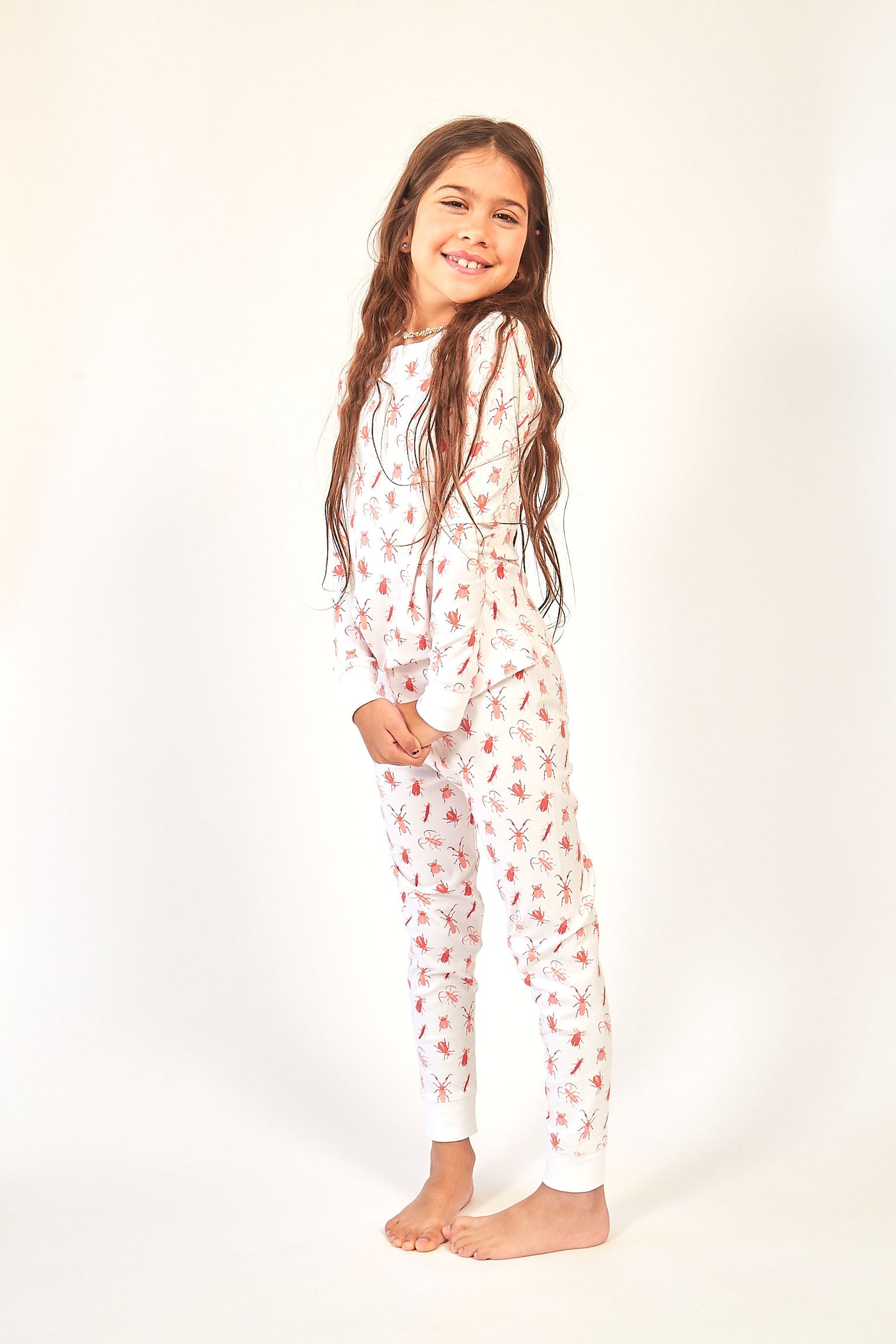 CAMERON KIDS PAJAMA SET BUGSY RED