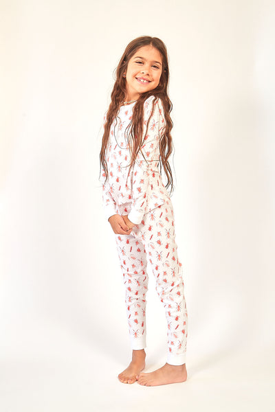 CAMERON KIDS PAJAMA SET BUGSY RED