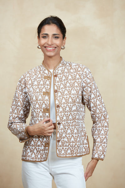ANDY JACKET TAORMINA BROWN