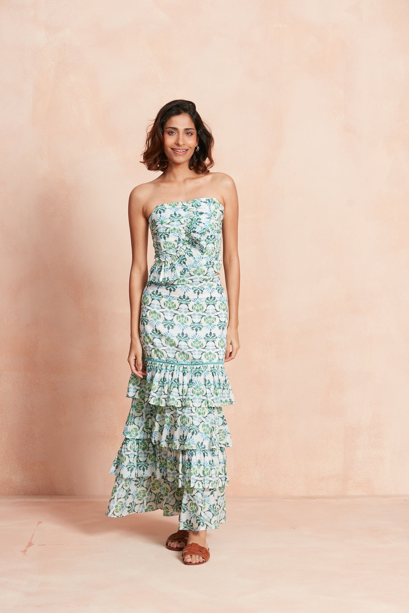 HONDURAS SKIRT TERESINIA GREEN