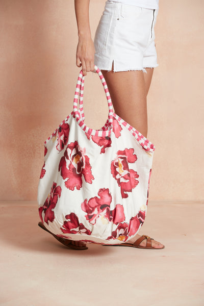 BALI BEACH BAG NACAR PINK
