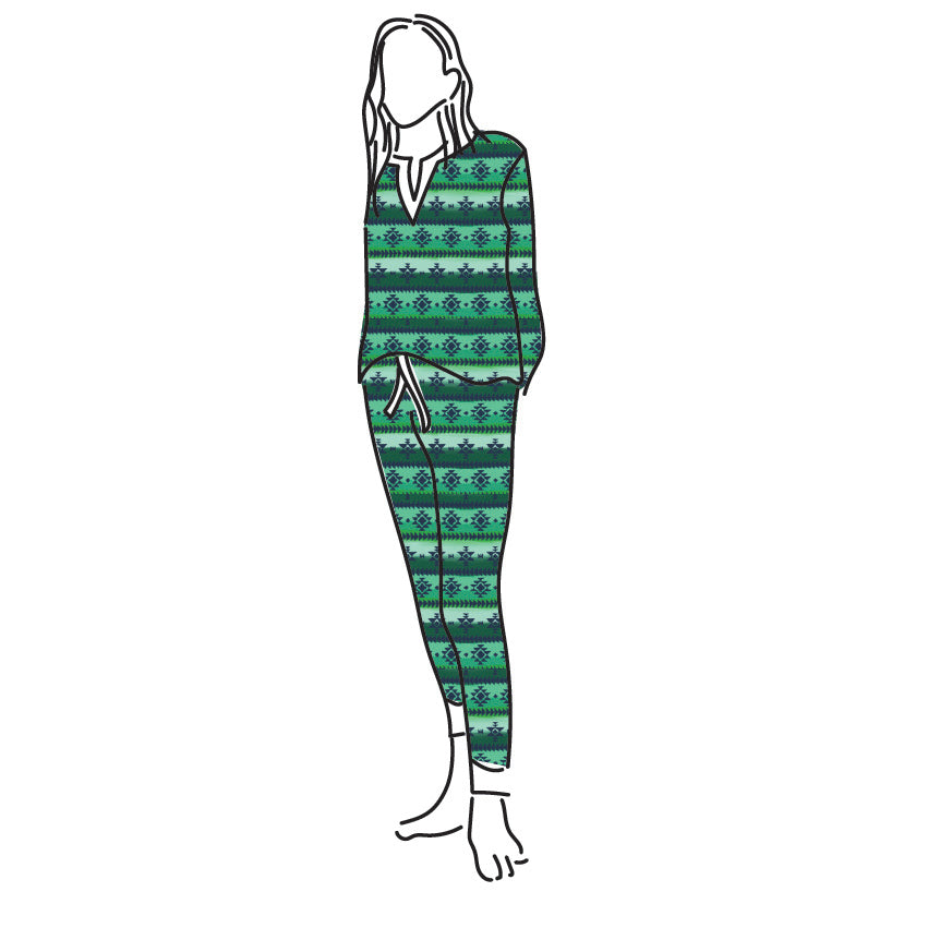 PIPPA WOMEN'S PAJAMA SET DAKOTA COOL