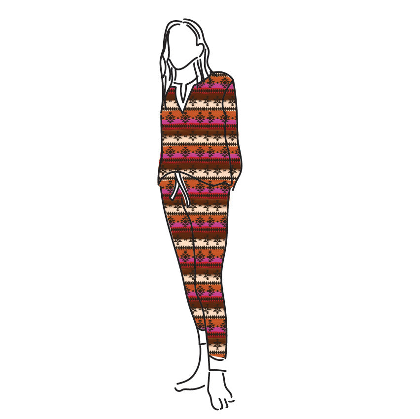 PIPPA WOMEN'S PAJAMA SET DAKOTA WARM