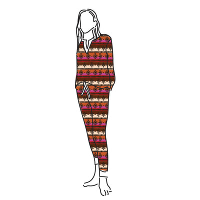 PIPPA WOMEN'S PAJAMA SET DAKOTA WARM