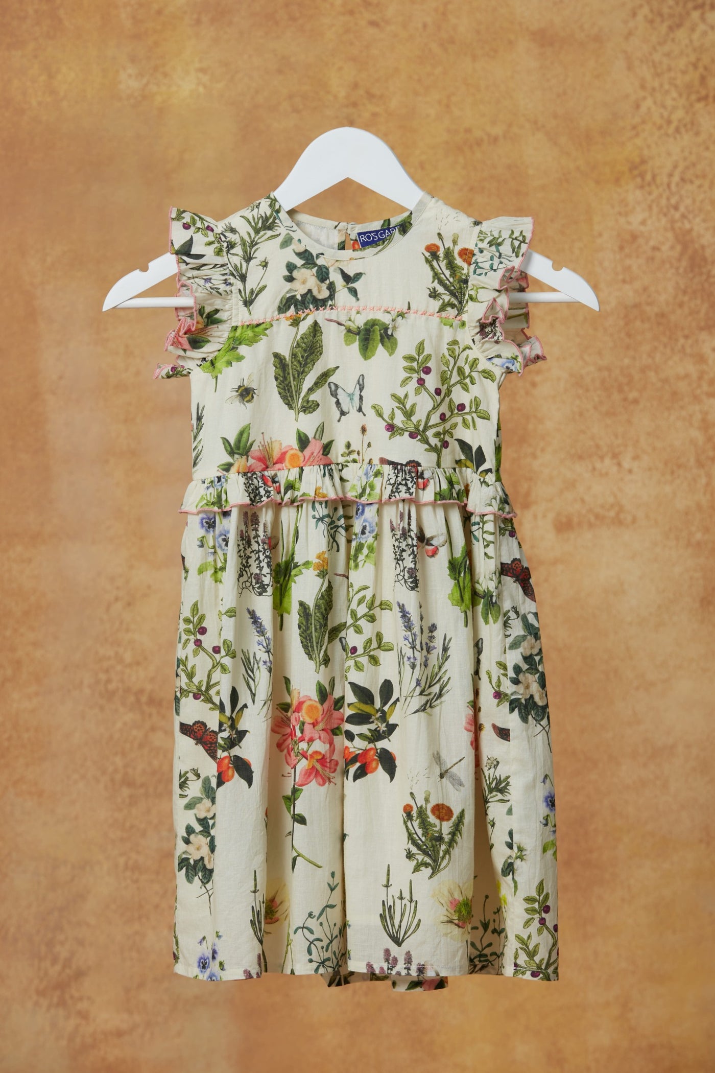 NICOLE GIRLS DRESS BOTANIC MULTI