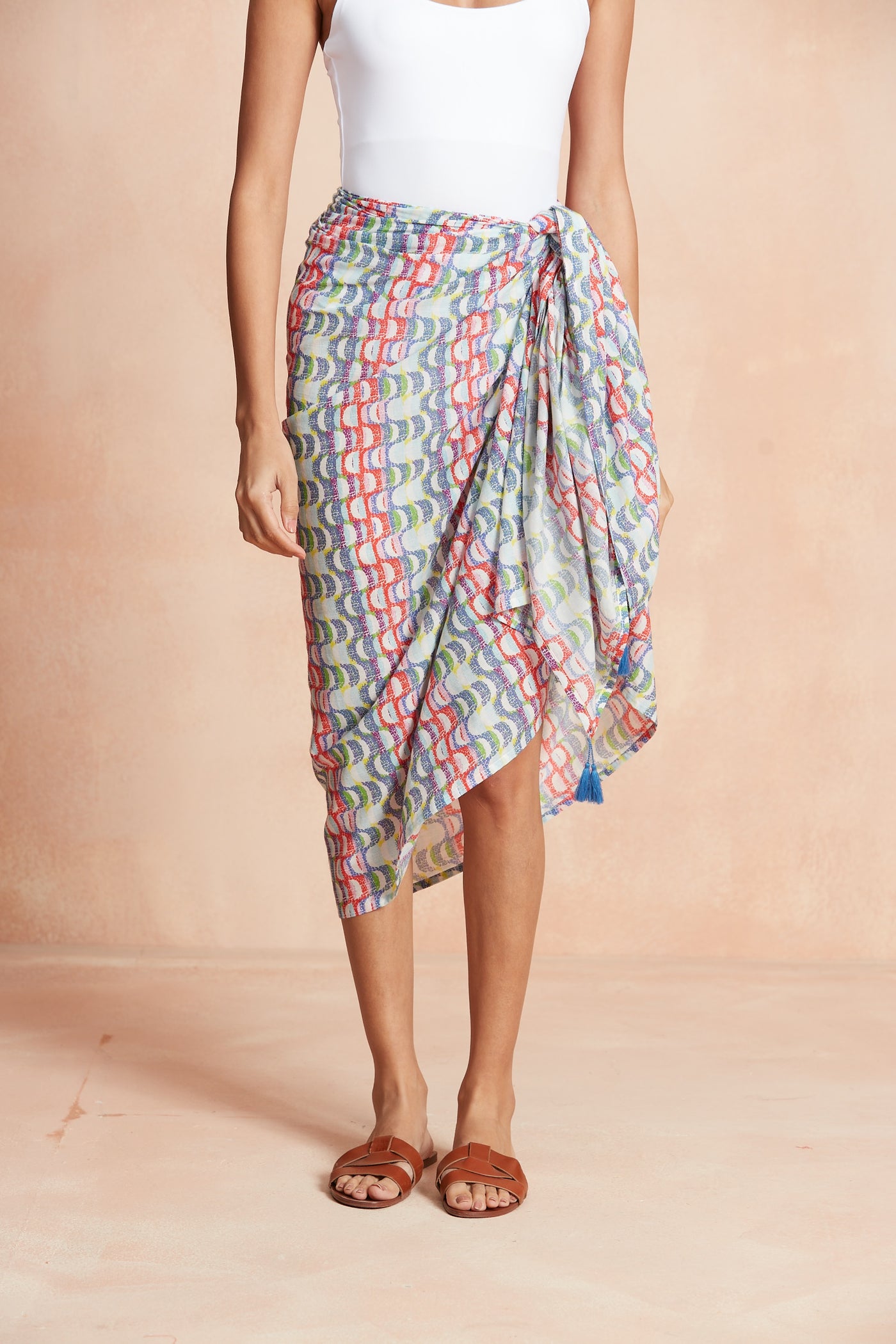 SARONG PAREO COPACABANA BLUE