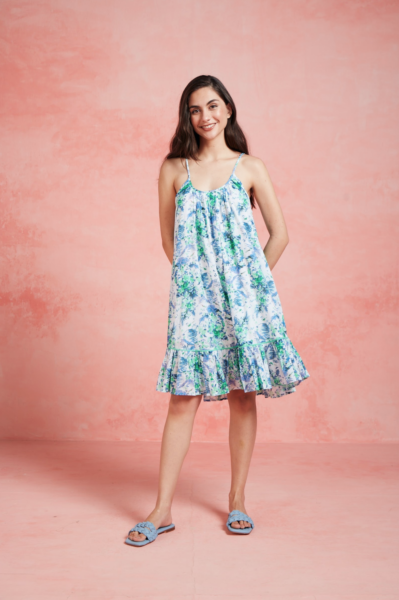 DELTA DRESS JUNGLE GREEN