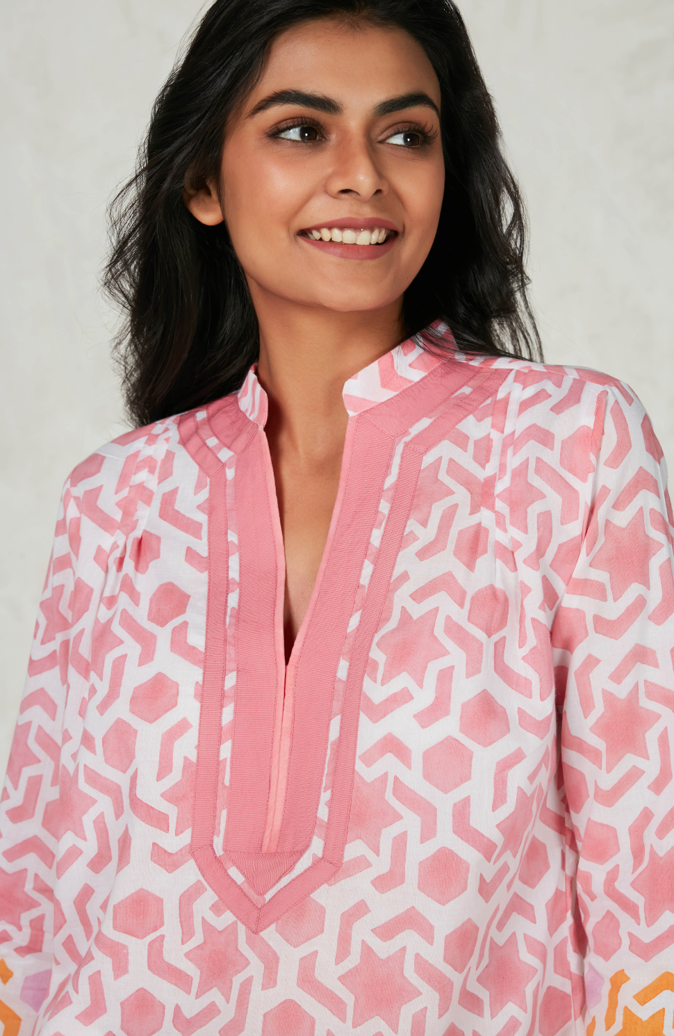 TOKYO SHORT TUNIC OSTIA PINK