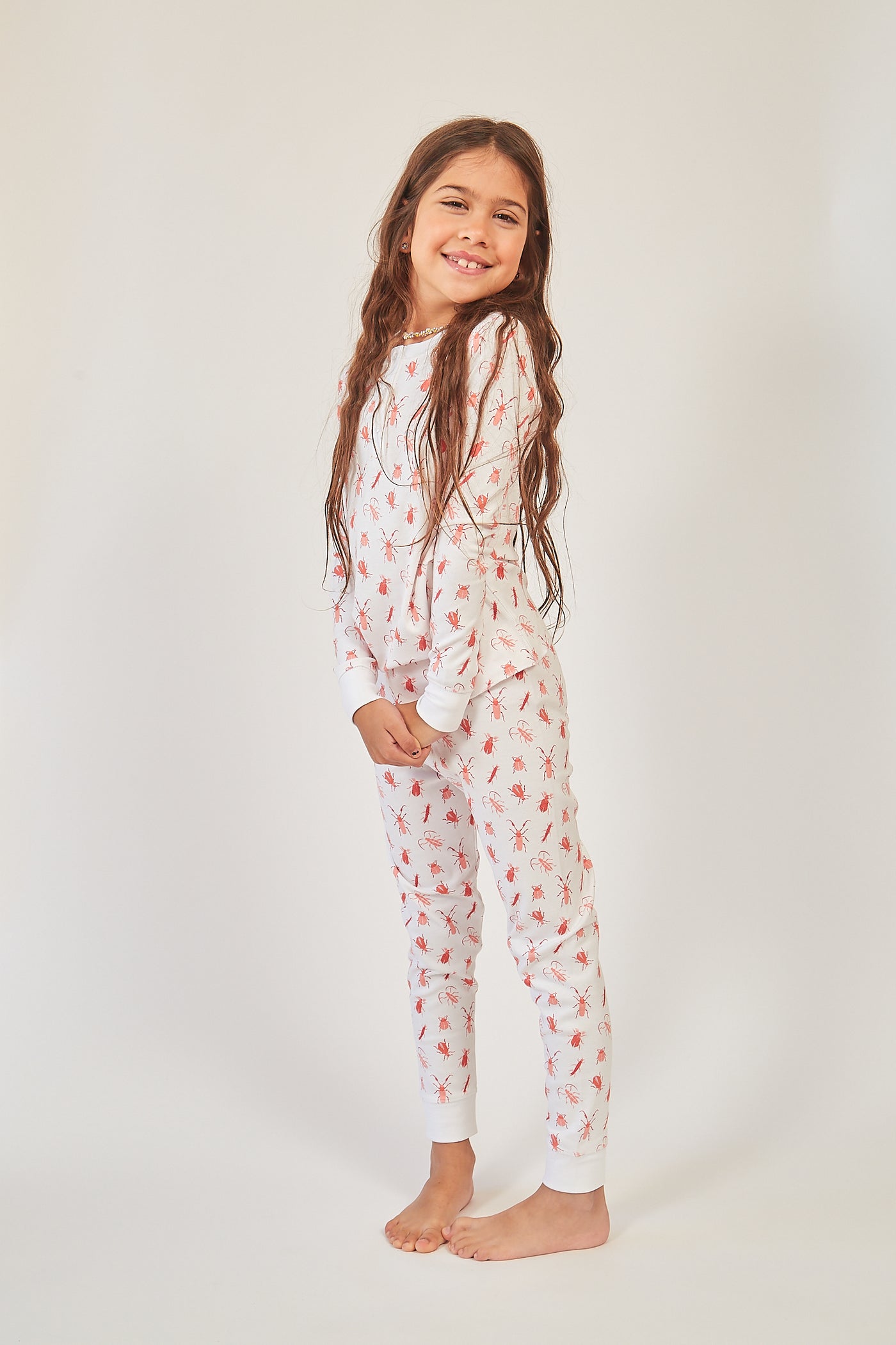 CAMERON KIDS PAJAMA SET BUGSY RED