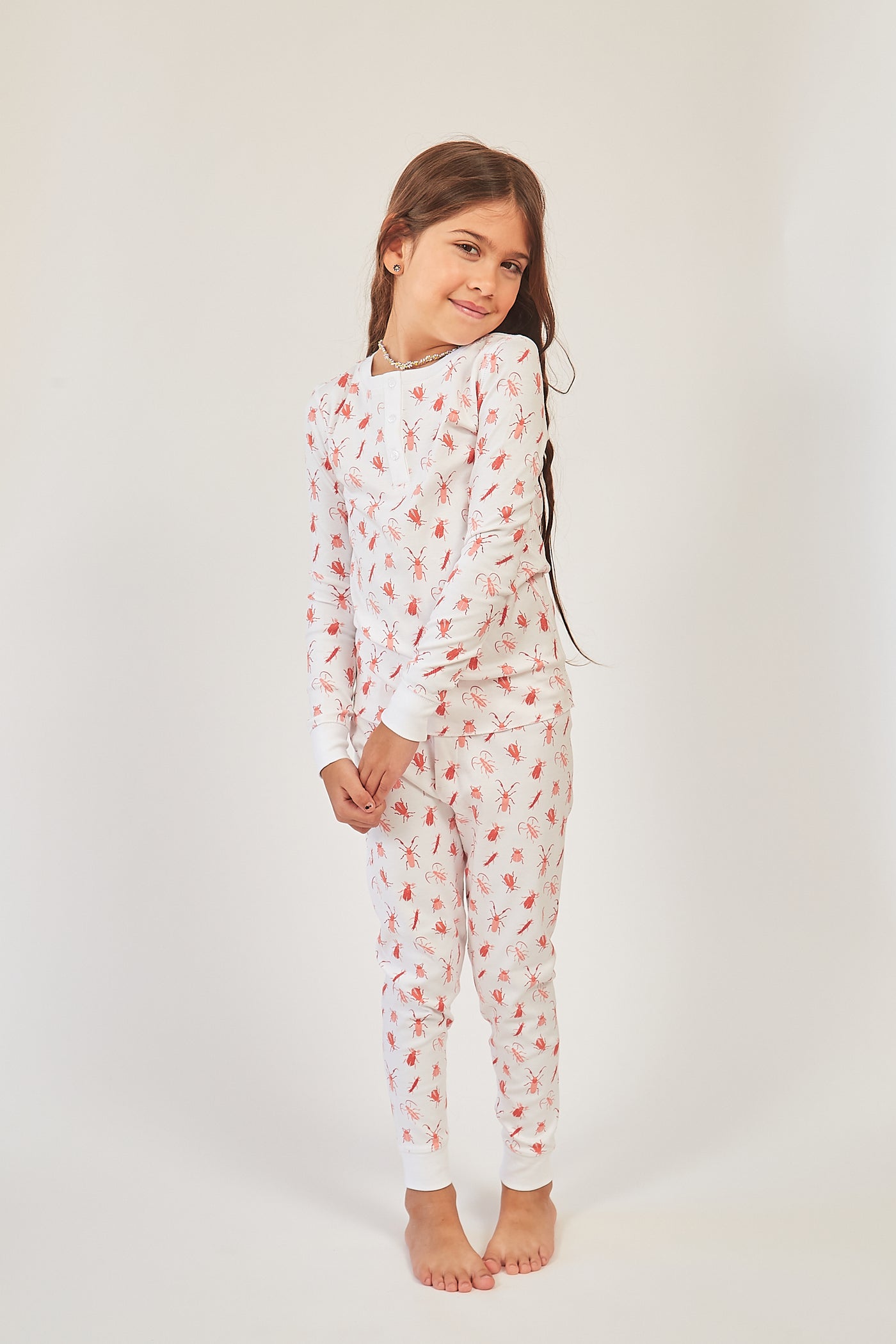 CAMERON KIDS PAJAMA SET BUGSY RED