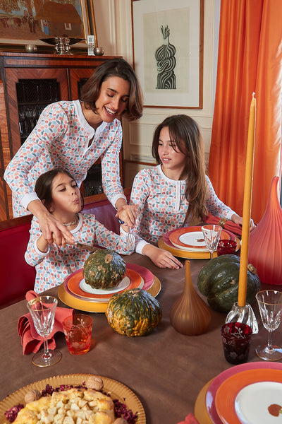 PIPPA WOMEN'S PAJAMA SET PUMPKINS MULTI